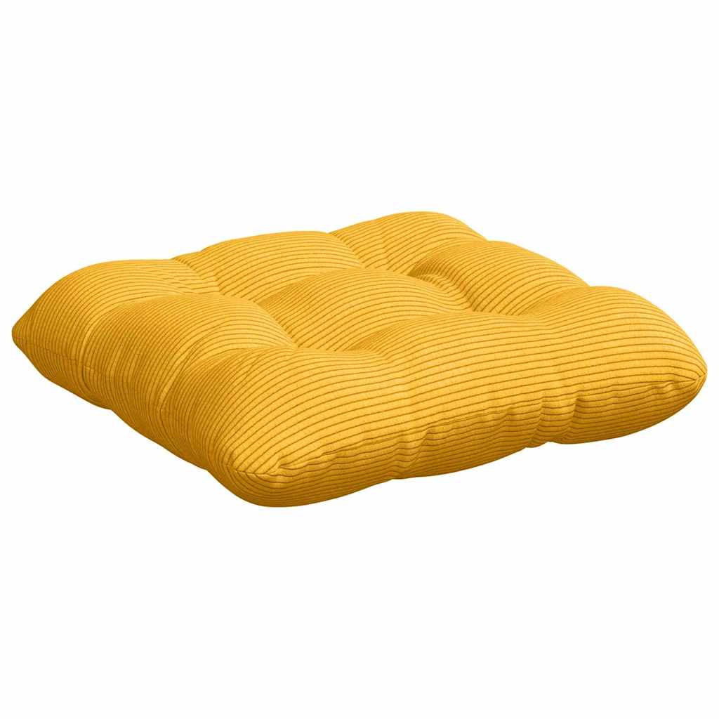 Cuscini per Seduta 4 pcs Giallo Chiaro 45 x 45 cm