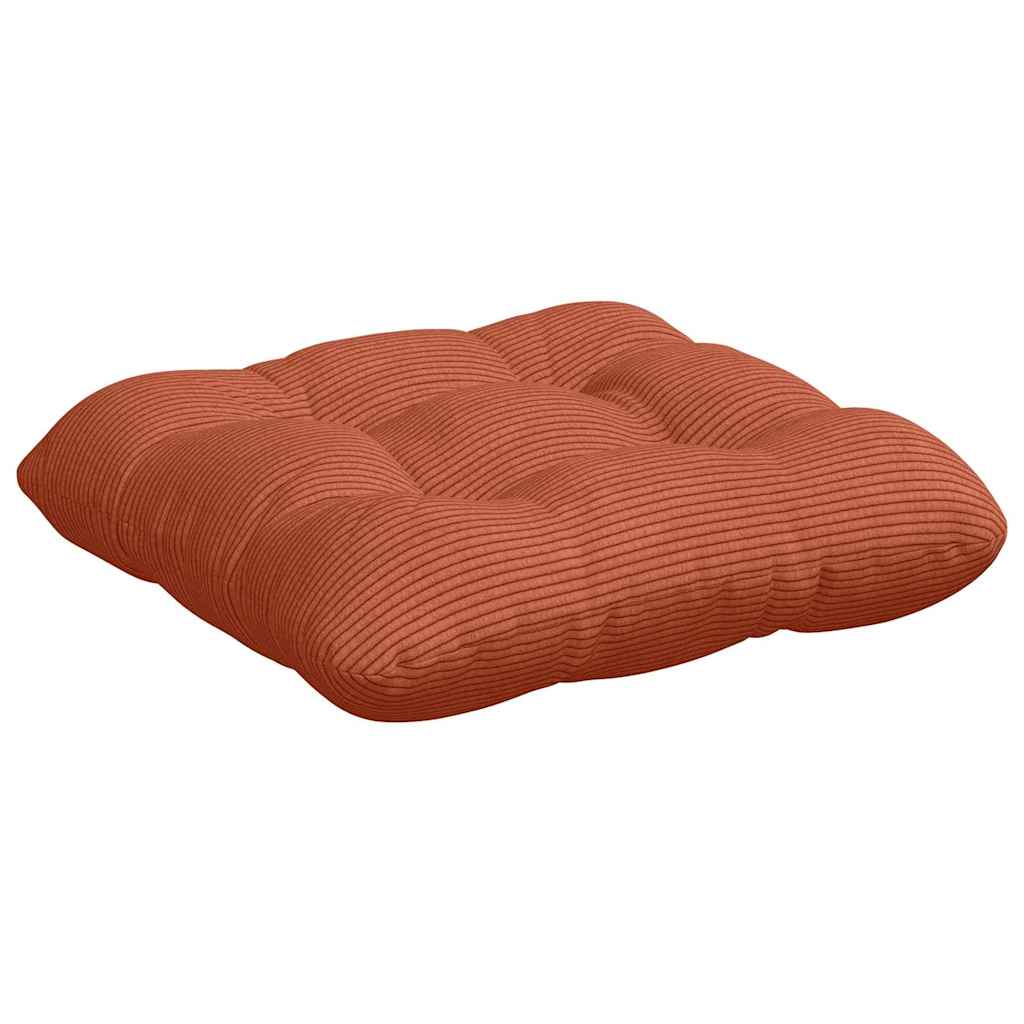 Cuscini per Seduta 4 pcs Rosso Arancio 45 x 45 cm