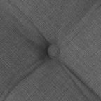 Cuscini per Seduta 4 pcs Grigio scuro 40 x 40 x 6 cm Tessuto