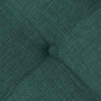 Cuscini per Seduta 4 pcs Verde Scuro 40 x 40 x 6 cm Tessuto