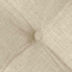Cuscini per Seduta 4 pcs Crema 40 x 40 x 6 cm Tessuto