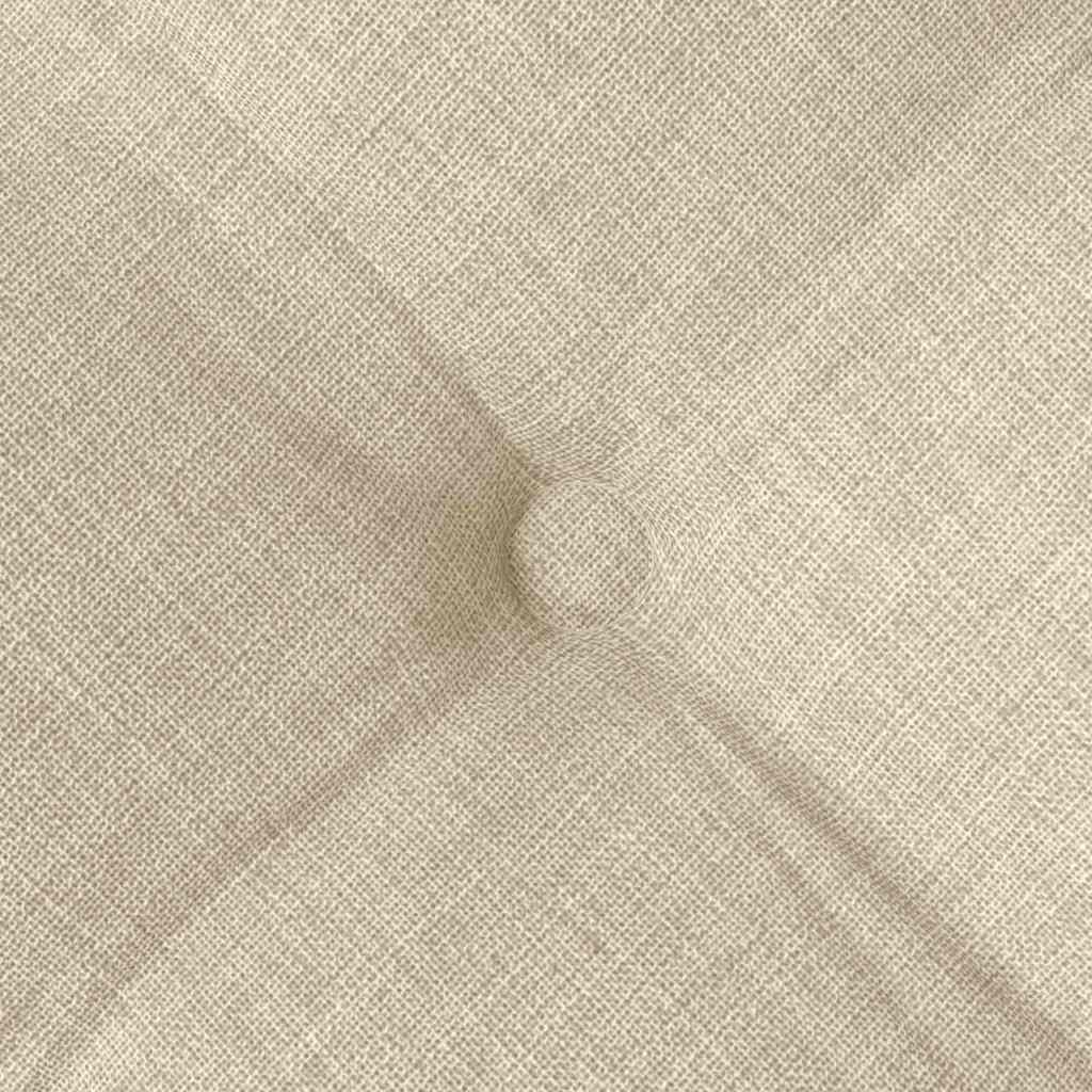 Cuscini per Seduta 4 pcs Crema 40 x 40 x 6 cm Tessuto