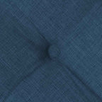 Cuscini per Seduta 4 pcs Blu 40 x 40 x 6 cm Tessuto