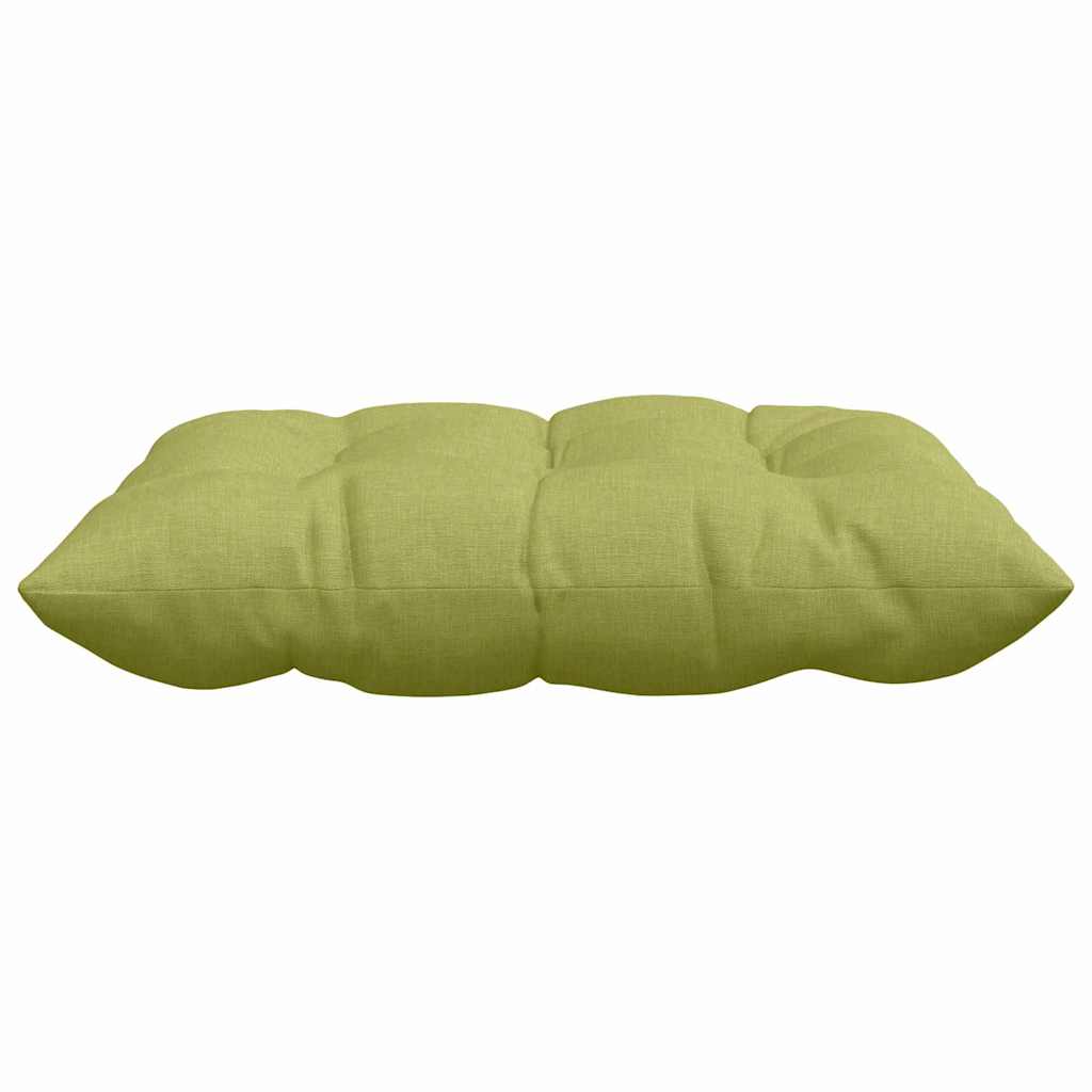 Cuscini per Seduta 4 pcs Verde chiaro 40 x 40 x 6 cm Tessuto