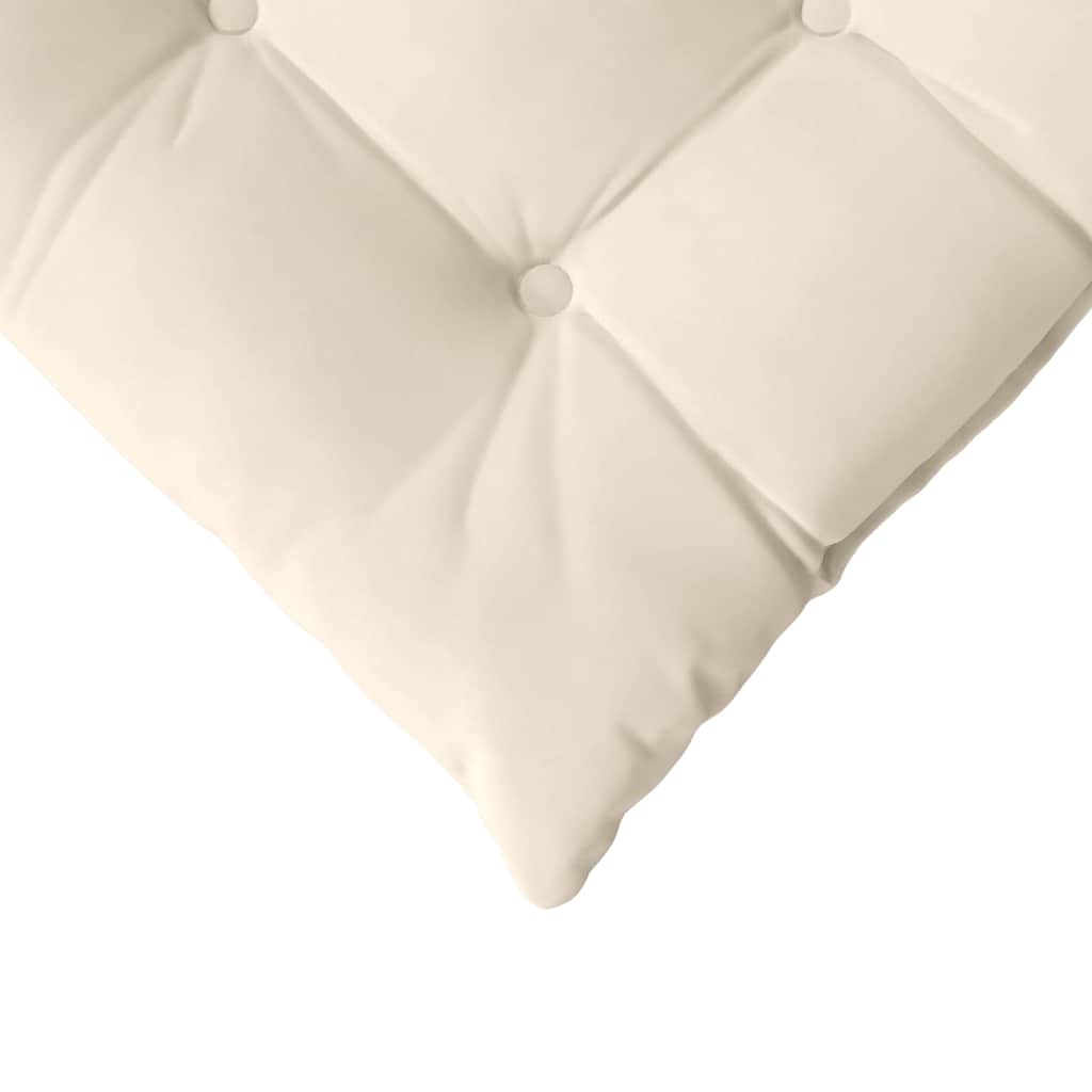 Cuscini per Seduta 4 pcs Beige 40 x 40 x 6 cm Microfibra