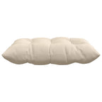 Cuscini per Seduta 4 pcs Beige 40 x 40 x 6 cm Microfibra