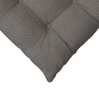 Cuscini per Seduta 4 pcs Grigio chiaro 40 x 40 x 6 cm
