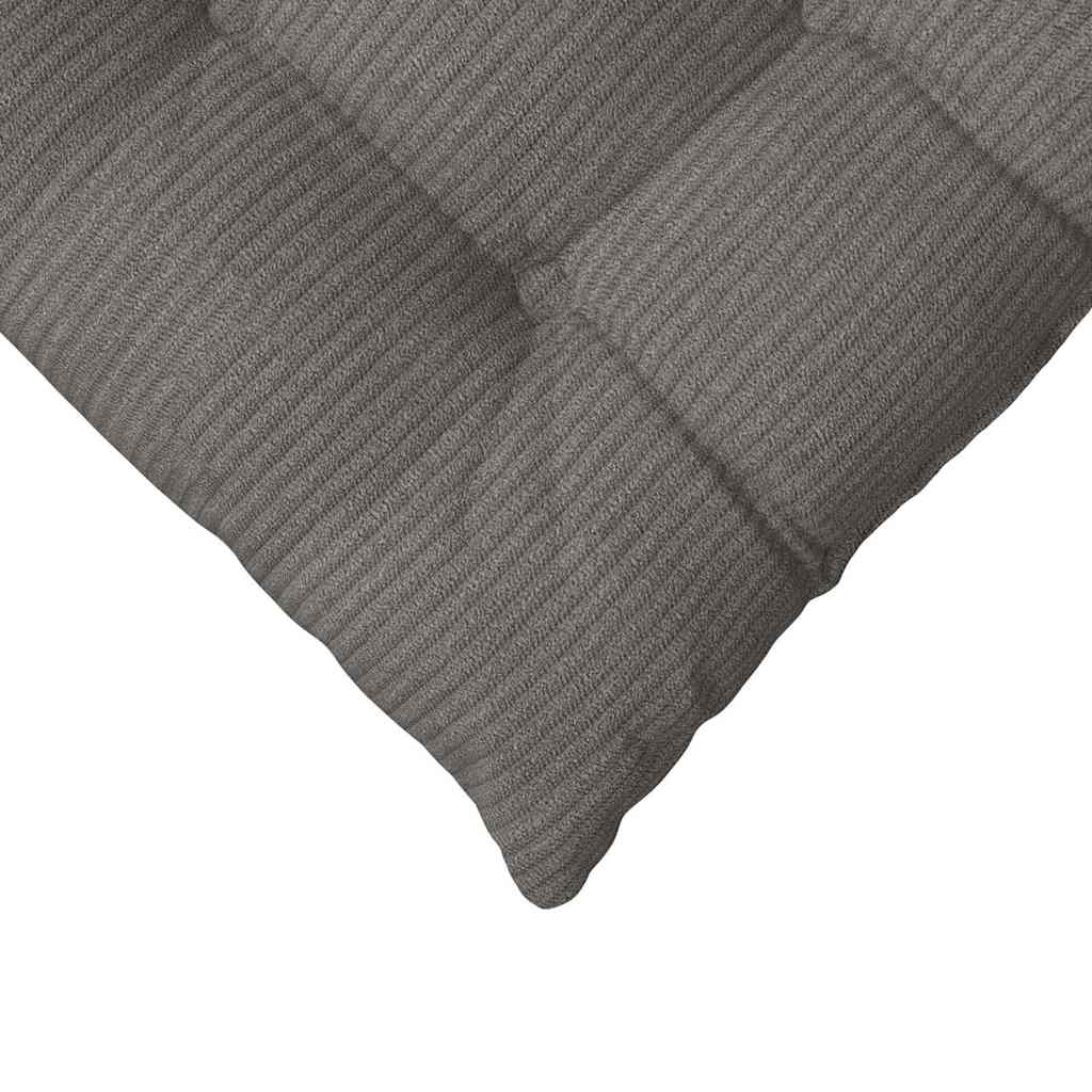 Cuscini per Seduta 4 pcs Grigio chiaro 40 x 40 x 6 cm