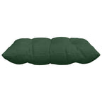 Cuscini per Seduta 4 pcs Verde Scuro 40 x 40 x 6 cm