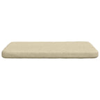 Cuscini per Seduta 4 pcs Crema 40 x 40 x 3 cm Tessuto