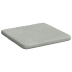 Cuscini per Seduta 4 pcs Grigio chiaro 40 x 40 x 3 cm Velluto