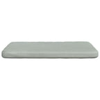 Cuscini per Seduta 4 pcs Grigio chiaro 40 x 40 x 3 cm Velluto