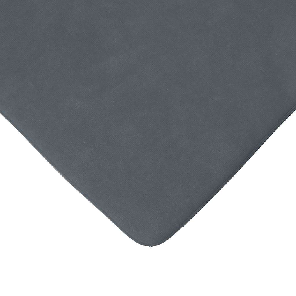 Cuscini per Seduta 4 pcs Grigio scuro 40 x 40 x 3 cm Velluto