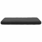 Cuscini per Seduta 4 pcs Nero 40 x 40 x 3 cm Velluto
