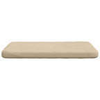 Cuscini per Seduta 4 pcs Crema 40 x 40 x 3 cm