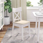 Cuscini per Seduta 4 pcs Beige 40 x 40 x 3 cm
