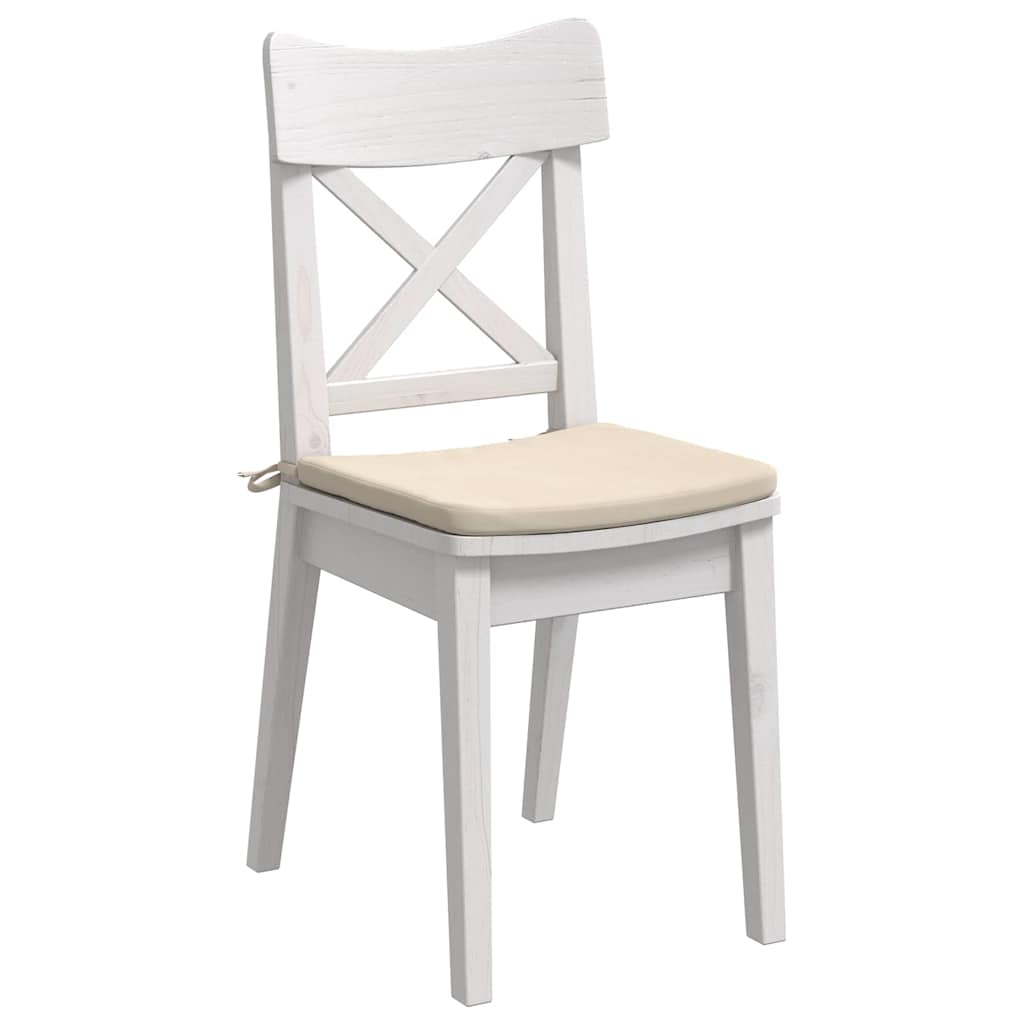 Cuscini per Seduta 4 pcs Beige 40 x 40 x 3 cm