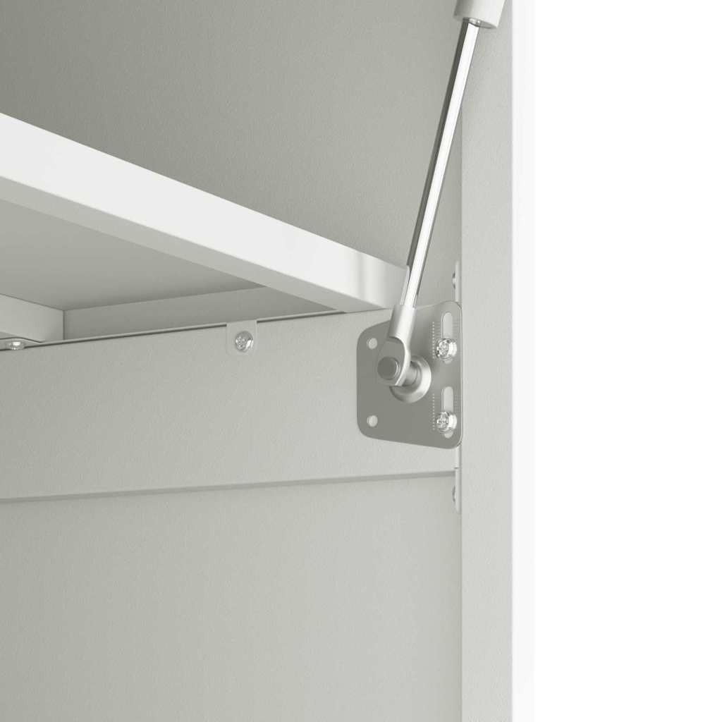 Armadio a muro per garage Bianco 90 x 40 x 53 cm