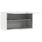 Armadio a muro per garage Bianco 90 x 40 x 53 cm