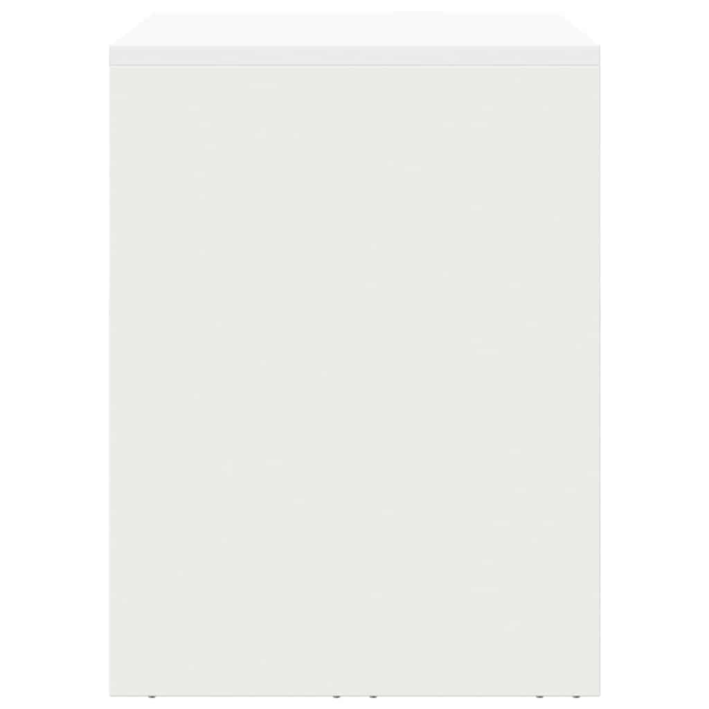 Armadio a muro per garage Bianco 90 x 40 x 53 cm