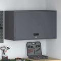 Armadio a muro per garage Antracite 90 x 40 x 53 cm
