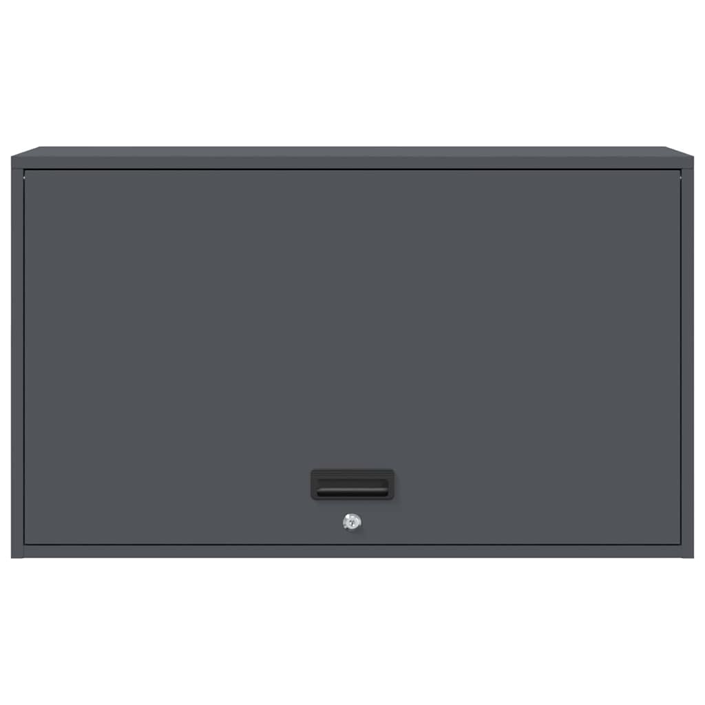 Armadio a muro per garage Antracite 90 x 40 x 53 cm