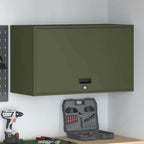 Armadio a muro per garage Oliver verde 90 x 40 x 53 cm