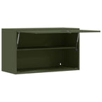 Armadio a muro per garage Oliver verde 90 x 40 x 53 cm