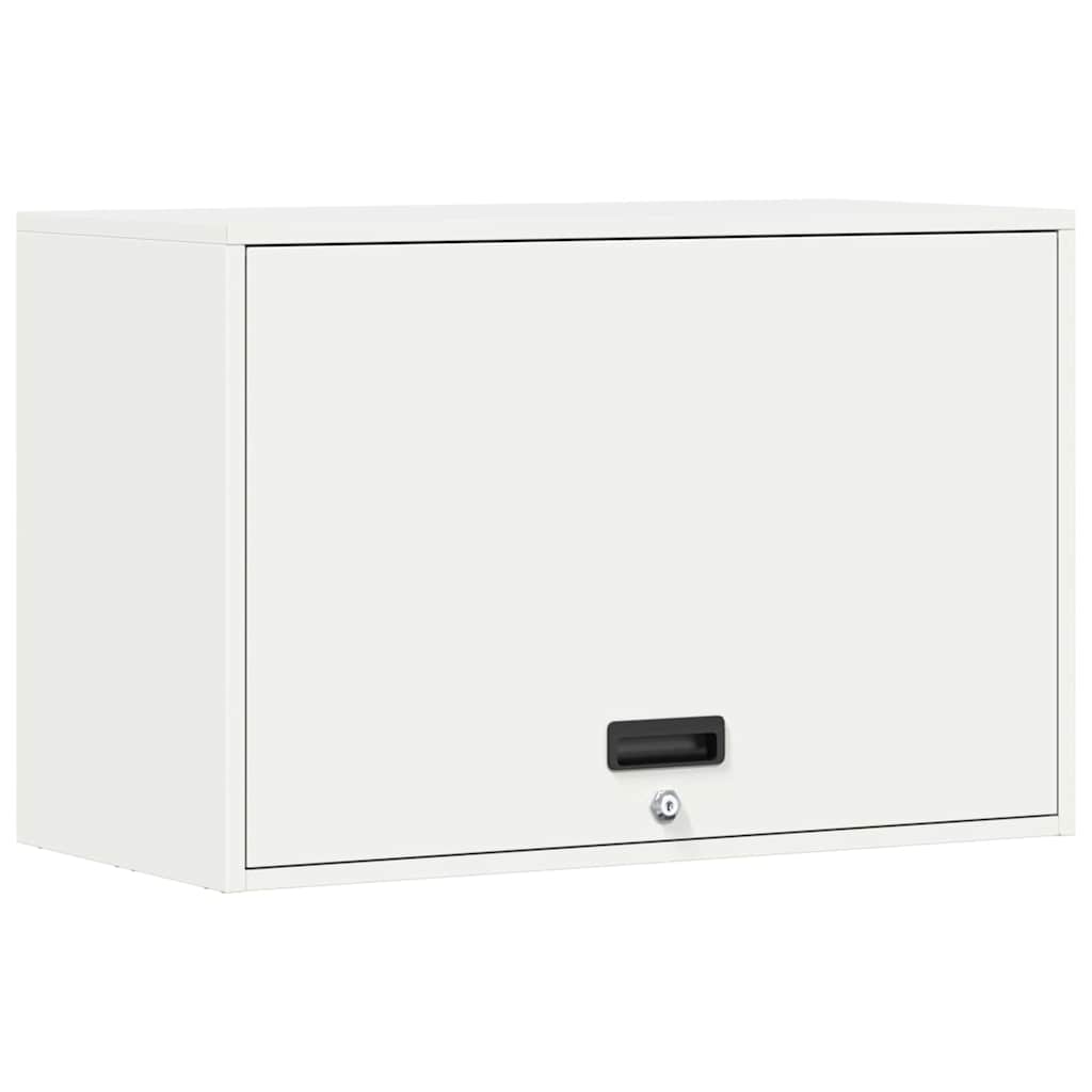 Armadio a muro per garage Bianco 80 x 40 x 53 cm