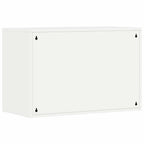 Armadio a muro per garage Bianco 80 x 40 x 53 cm