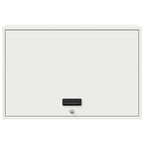 Armadio a muro per garage Bianco 80 x 40 x 53 cm