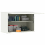 Armadio a muro per garage Bianco 80 x 40 x 53 cm
