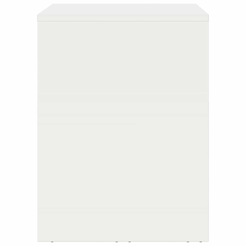 Armadio a muro per garage Bianco 80 x 40 x 53 cm