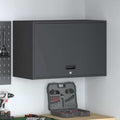 Armadio a muro per garage Antracite 80 x 40 x 53 cm
