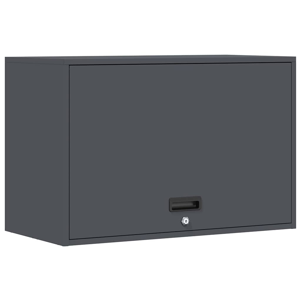 Armadio a muro per garage Antracite 80 x 40 x 53 cm