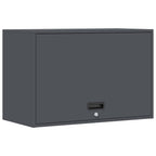 Armadio a muro per garage Antracite 80 x 40 x 53 cm