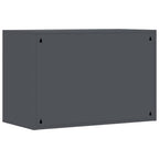Armadio a muro per garage Antracite 80 x 40 x 53 cm