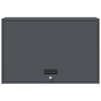 Armadio a muro per garage Antracite 80 x 40 x 53 cm