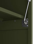Armadio a muro per garage Oliver verde 80 x 40 x 53 cm
