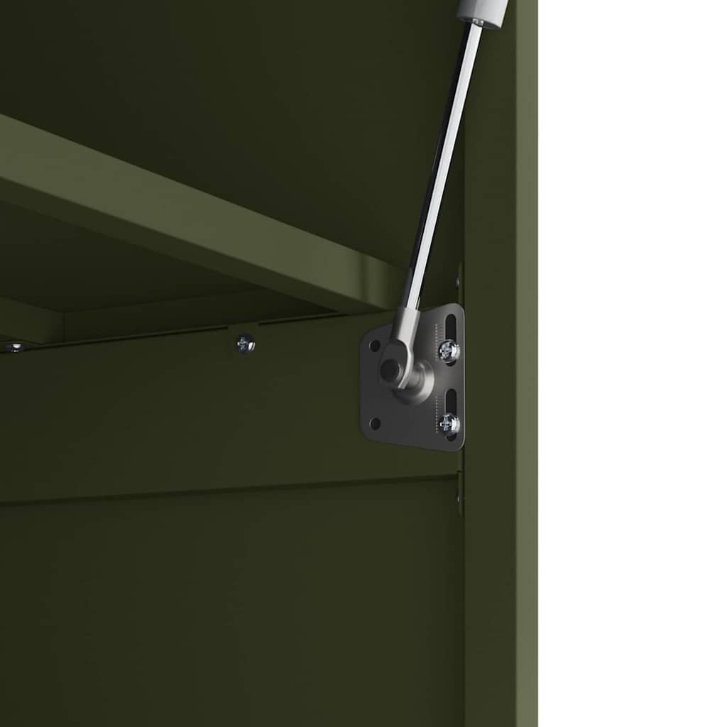 Armadio a muro per garage Oliver verde 80 x 40 x 53 cm