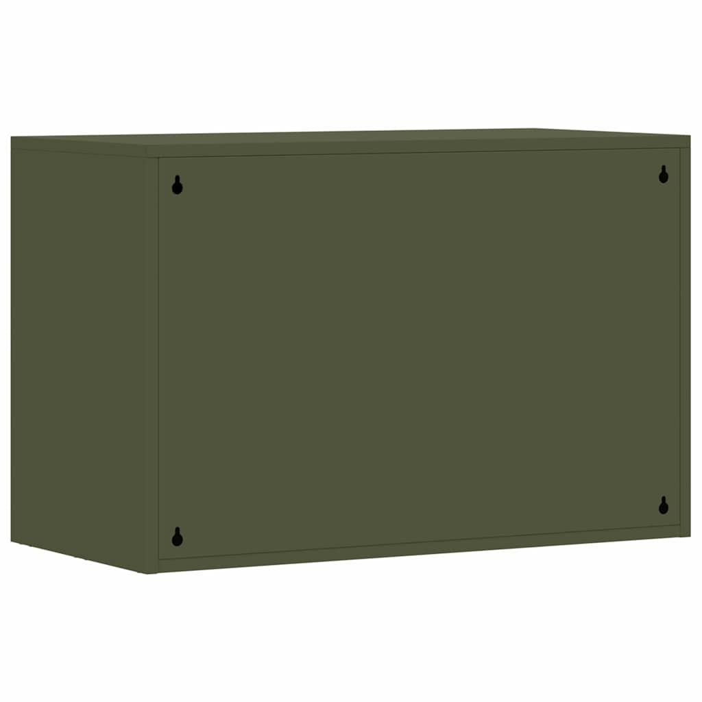 Armadio a muro per garage Oliver verde 80 x 40 x 53 cm