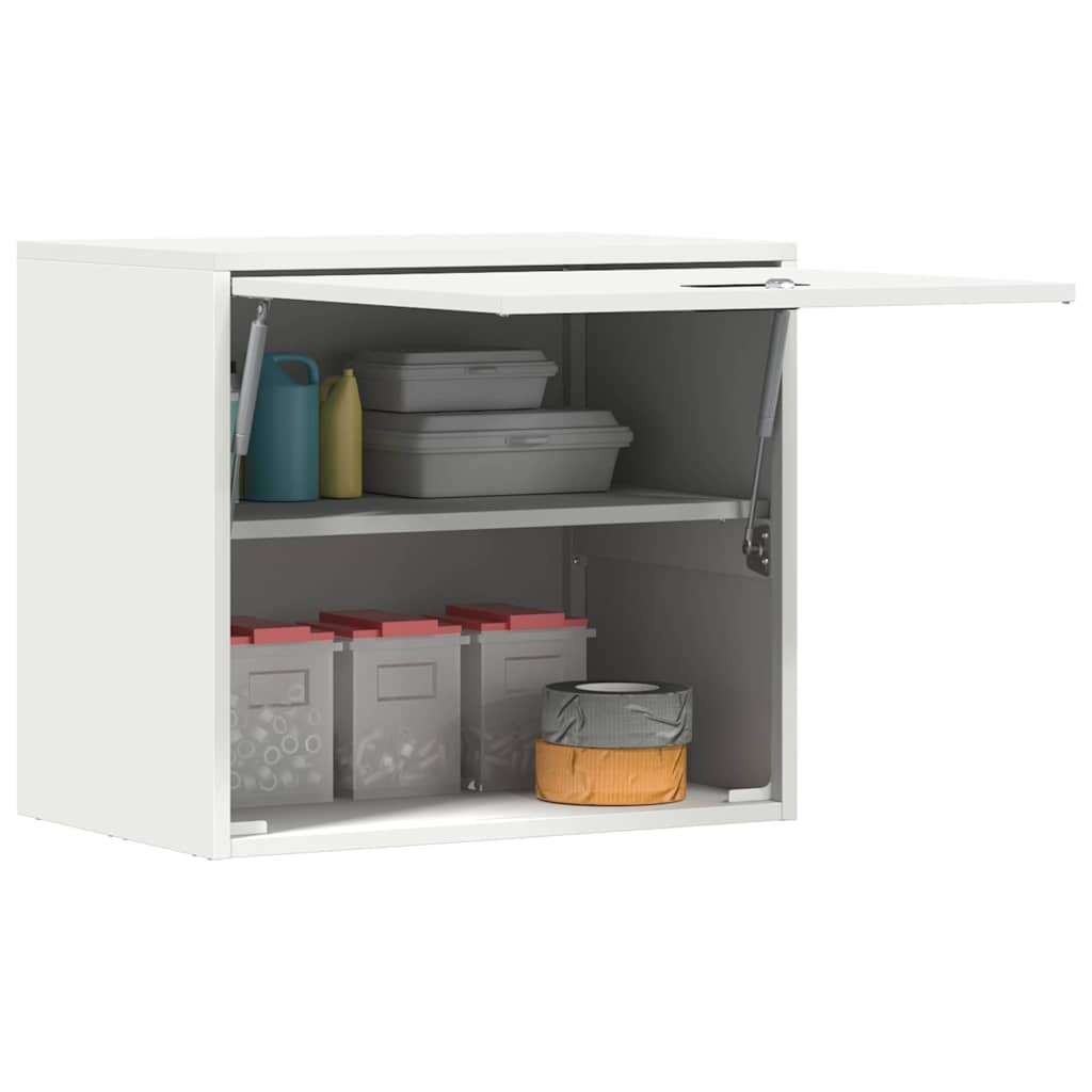 Armadio a muro per garage Bianco 60 x 40 x 53 cm