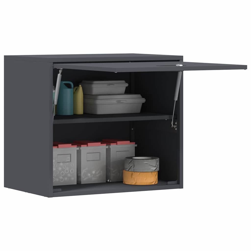 Armadio a muro per garage Antracite 60 x 40 x 53 cm