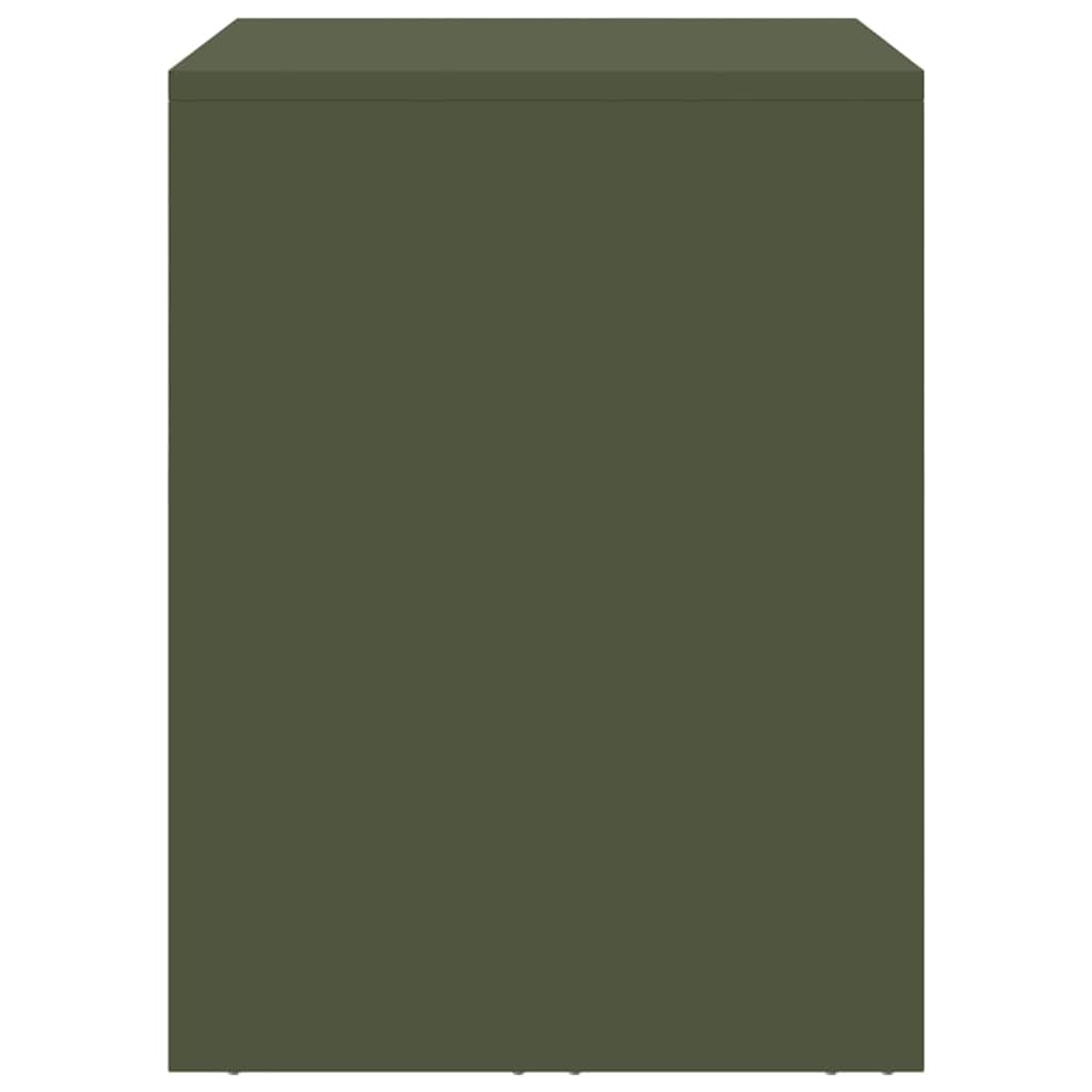 Armadio a muro per garage Oliver verde 80 x 33 x 35 cm