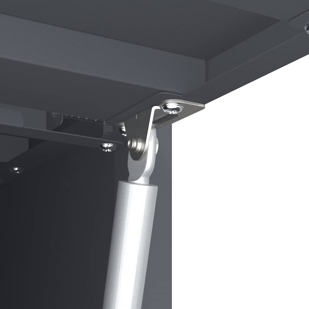 Armadio a muro per garage Antracite 60 x 33 x 35 cm