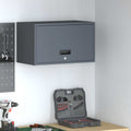 Armadio a muro per garage Antracite 60 x 33 x 35 cm
