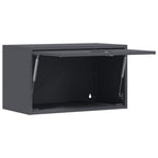 Armadio a muro per garage Antracite 60 x 33 x 35 cm
