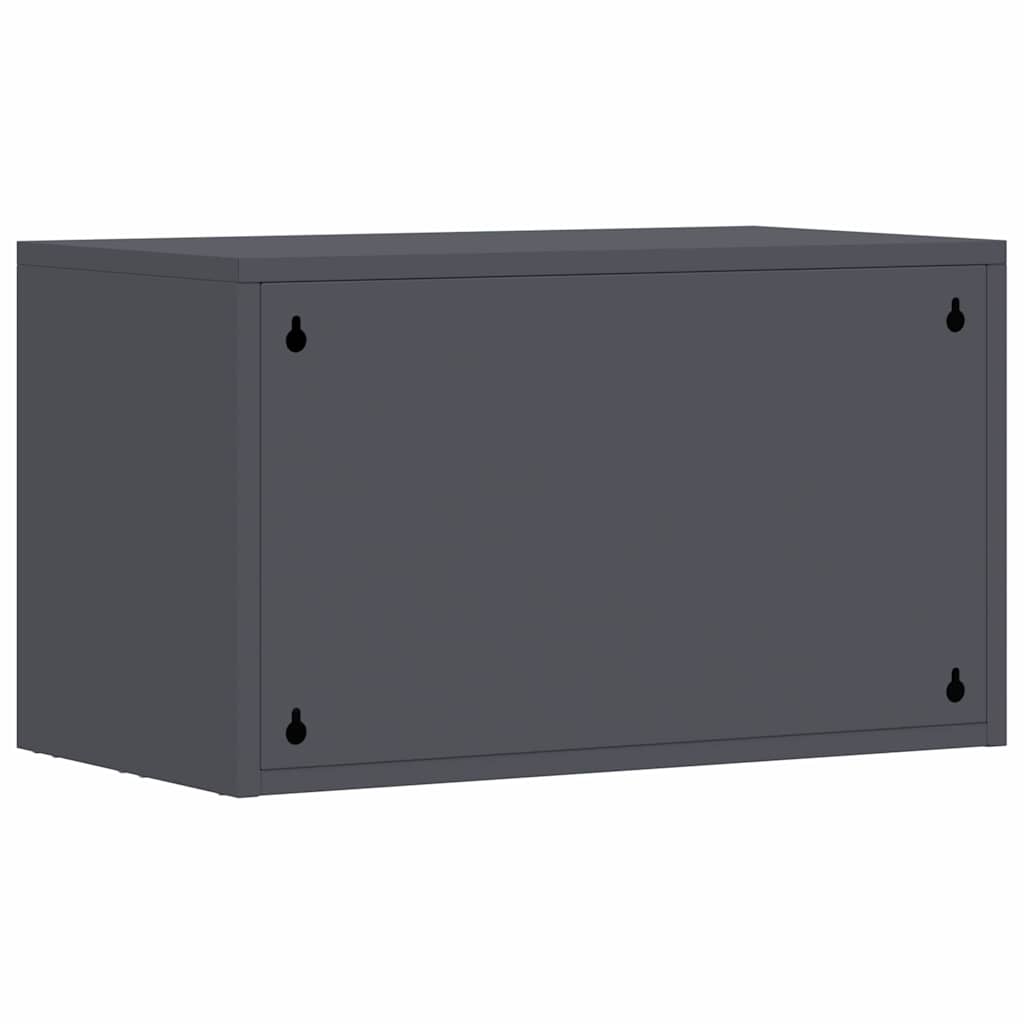 Armadio a muro per garage Antracite 60 x 33 x 35 cm