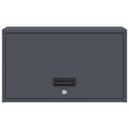 Armadio a muro per garage Antracite 60 x 33 x 35 cm