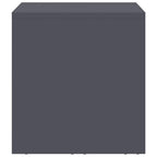 Armadio a muro per garage Antracite 60 x 33 x 35 cm